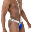 PPU Blue 2302 Harness Thong