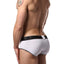 PPÜ White Contrast-Trim Brief