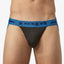 Papi Alloy and Black 2-Pack Microfiber Jockstraps