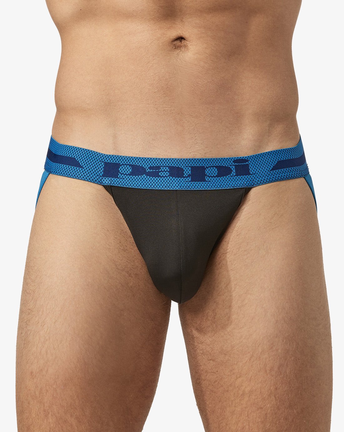 Papi Alloy and Black 2-Pack Microfiber Jockstraps