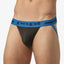 Papi Alloy and Black 2-Pack Microfiber Jockstraps