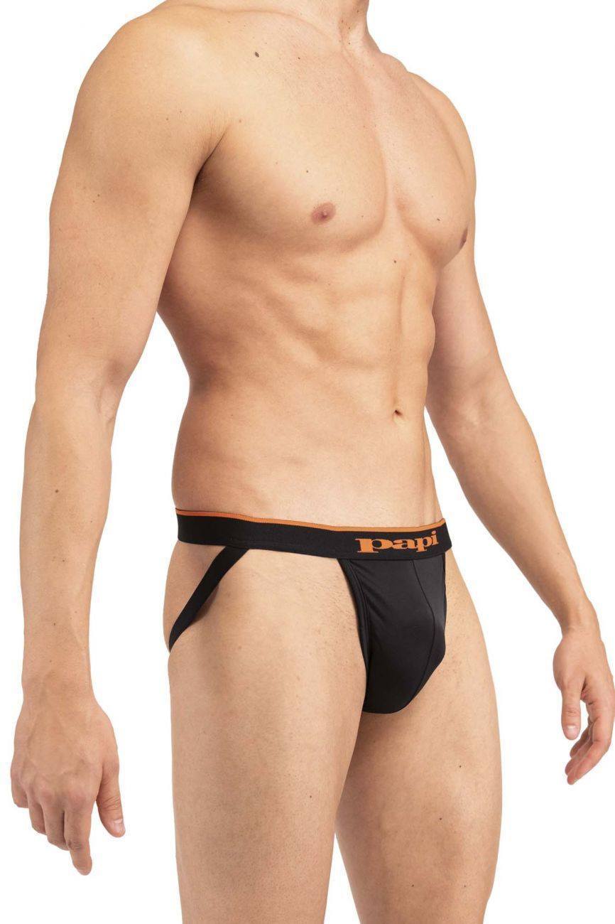 Papi Black And Orange UMPA006 2PK Jockstraps