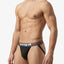 Papi Sodalite and Black 2-Pack Cotton Jockstraps