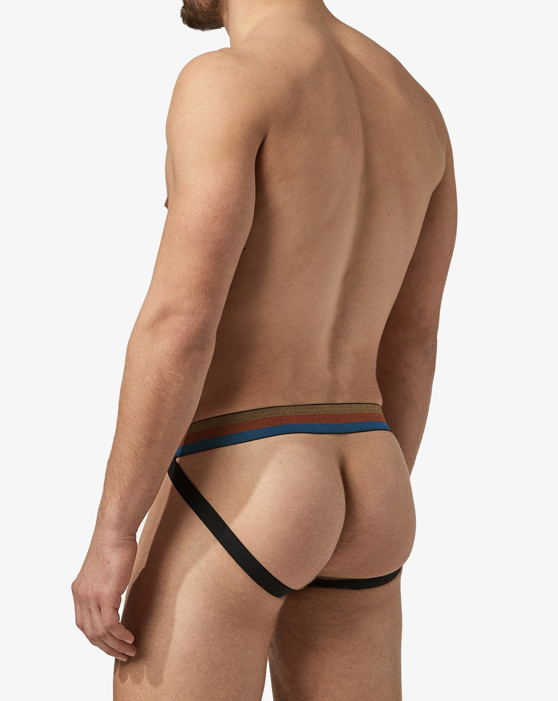 Papi Sodalite and Black 2-Pack Cotton Jockstraps