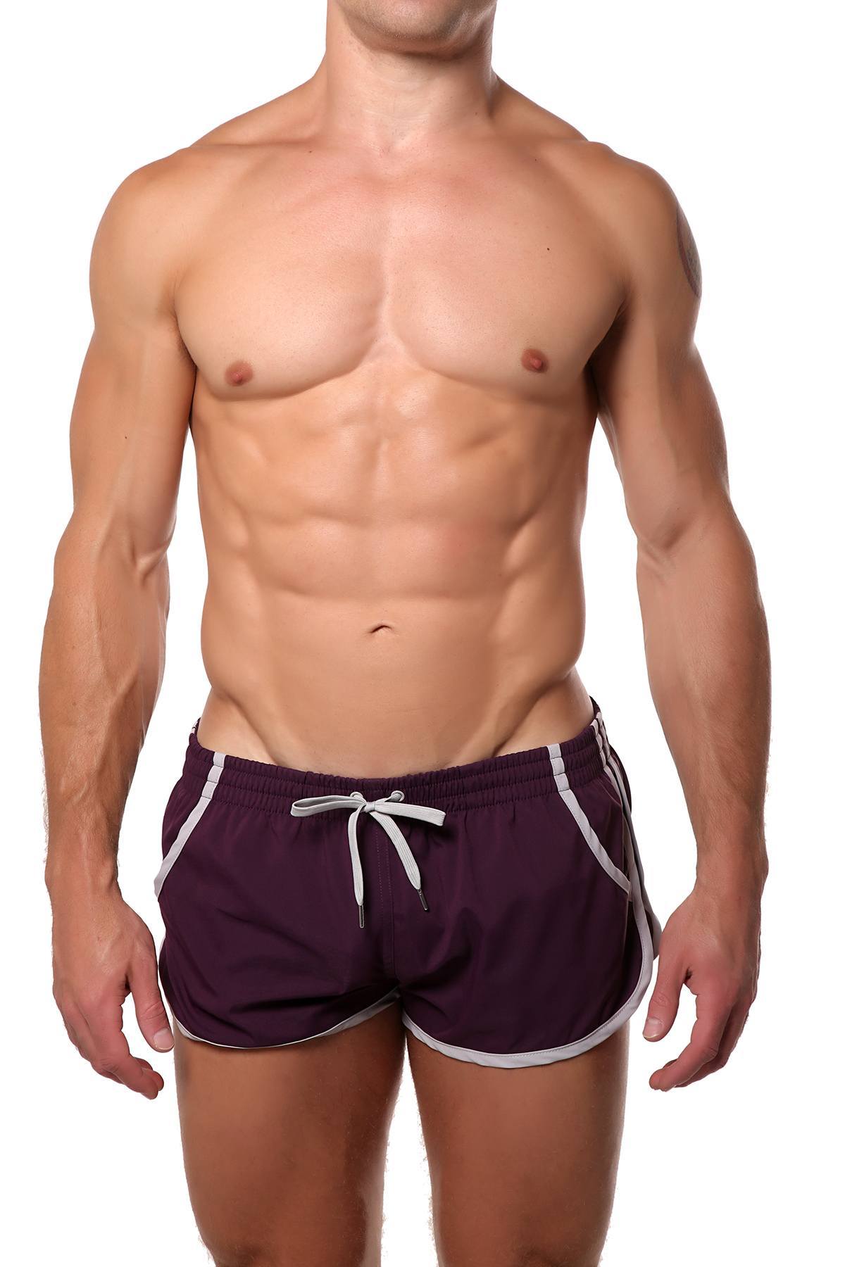 Parachute-Purple Swim/Running Short