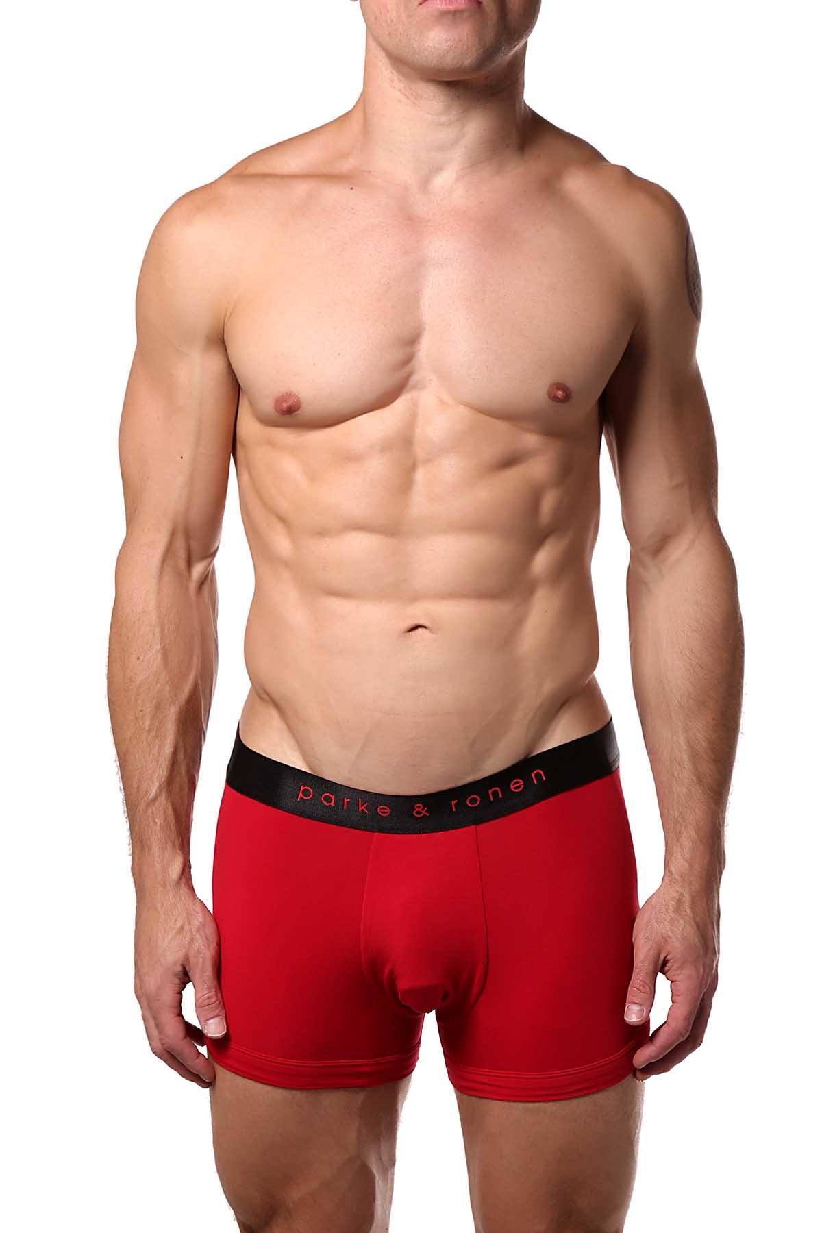 Parke & Ronen Red Solid Trunk