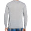 Perry Ellis Portfolio Henley Long-sleeve Pajama Shirt Grey