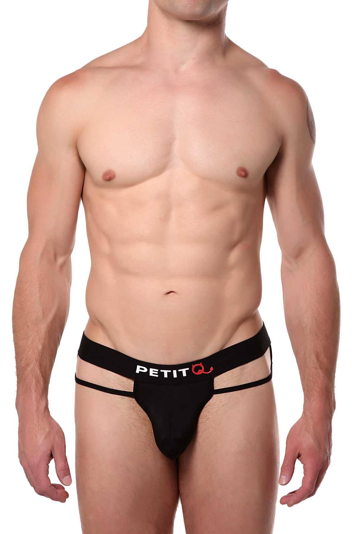 PetitQ Black Saulx G-String