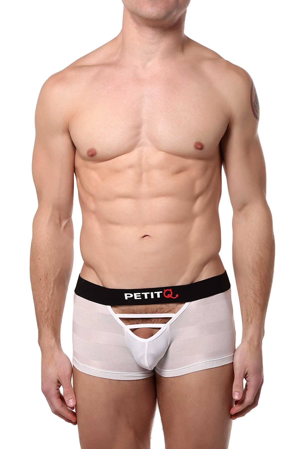 PetitQ White/Black Jaily Trunk