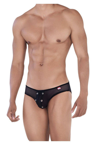 Pikante Black 0341 Wallace Jockstrap Brief