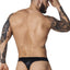 Pikante Black PIK 1099 Clandestine Velvet Thong