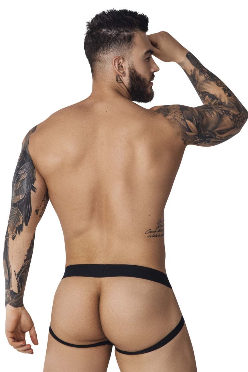 Pikante Black PIK 1100 Clandestine Velvet Jockstrap