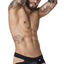 Pikante Black PIK 1100 Clandestine Velvet Jockstrap