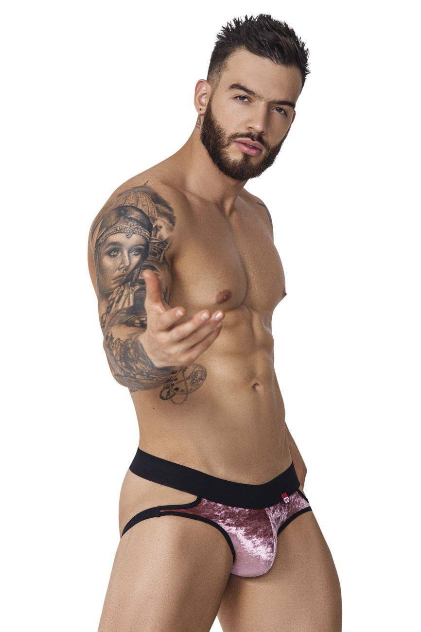 Pikante Pink PIK 1100 Clandestine Velvet Jockstrap