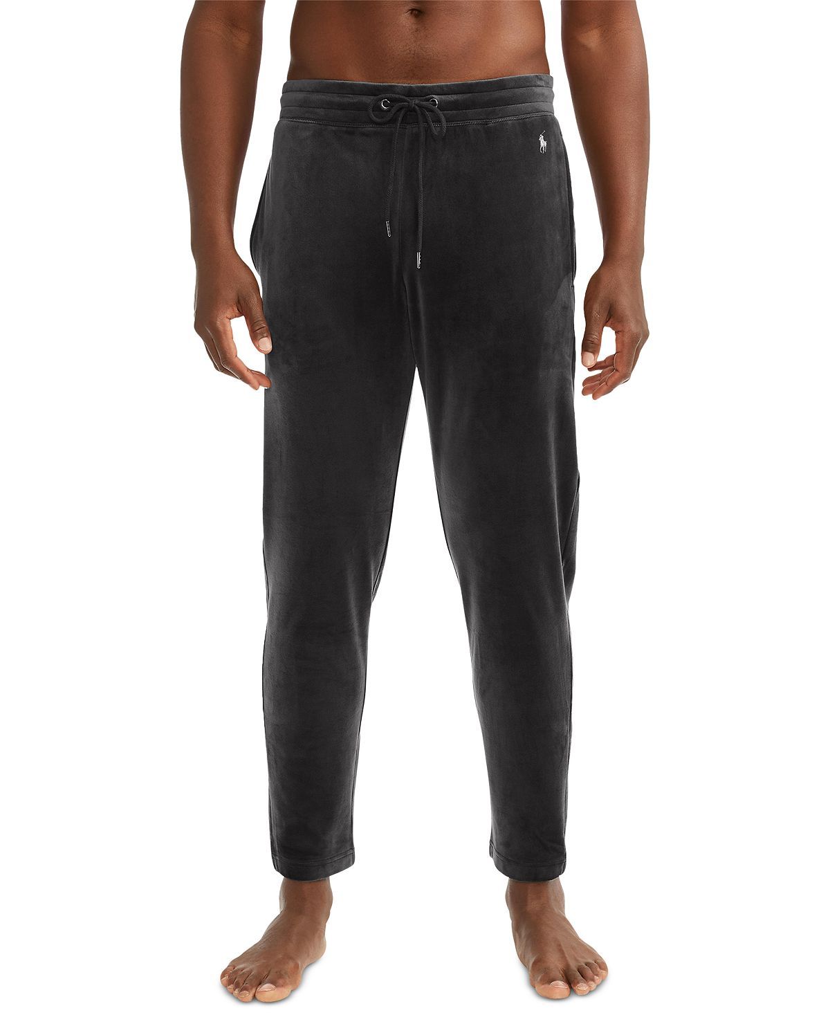 Polo Ralph Lauren Velour Sleep Pants Charcoal Grey