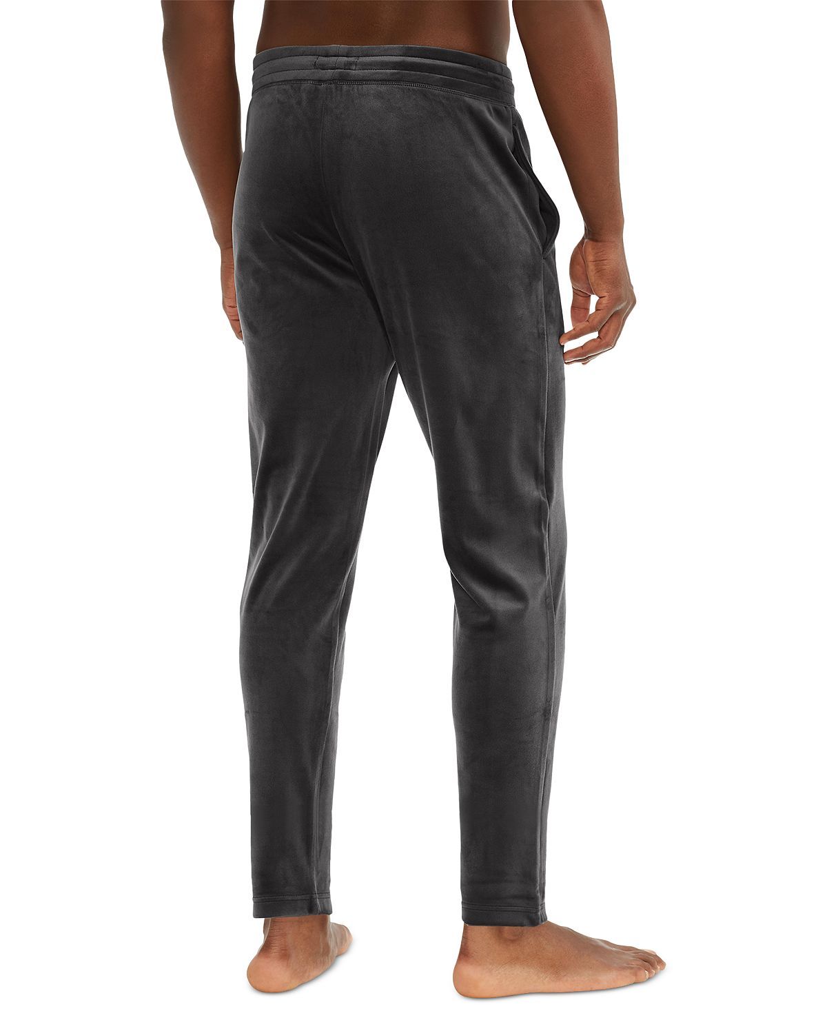 Polo Ralph Lauren Velour Sleep Pants Charcoal Grey