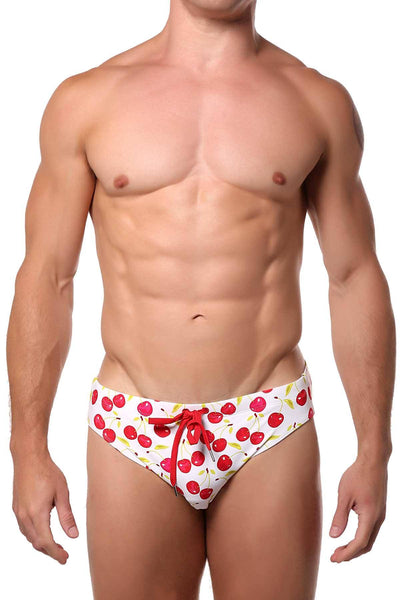 Pool Boy Cherries Swim Brief