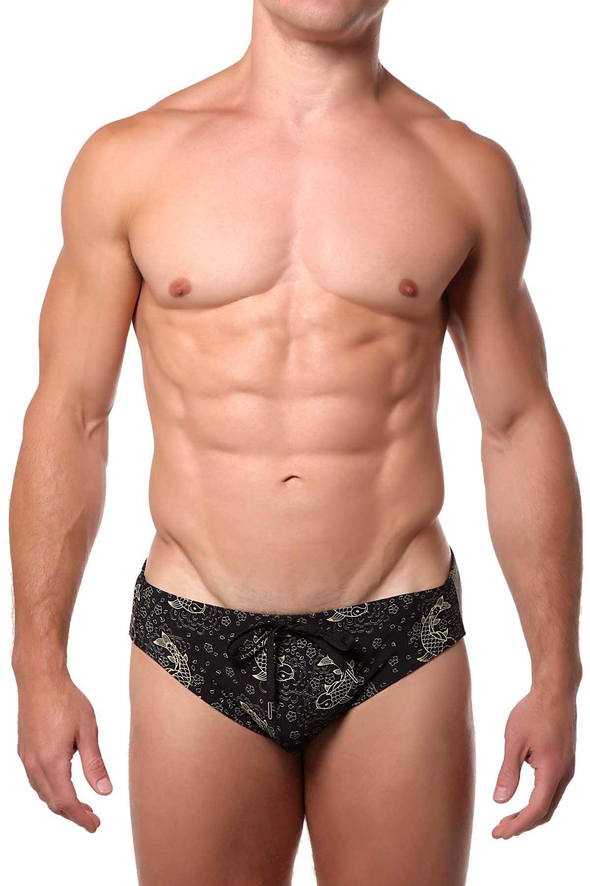 Pool Boy Koi Lines Swim Brief