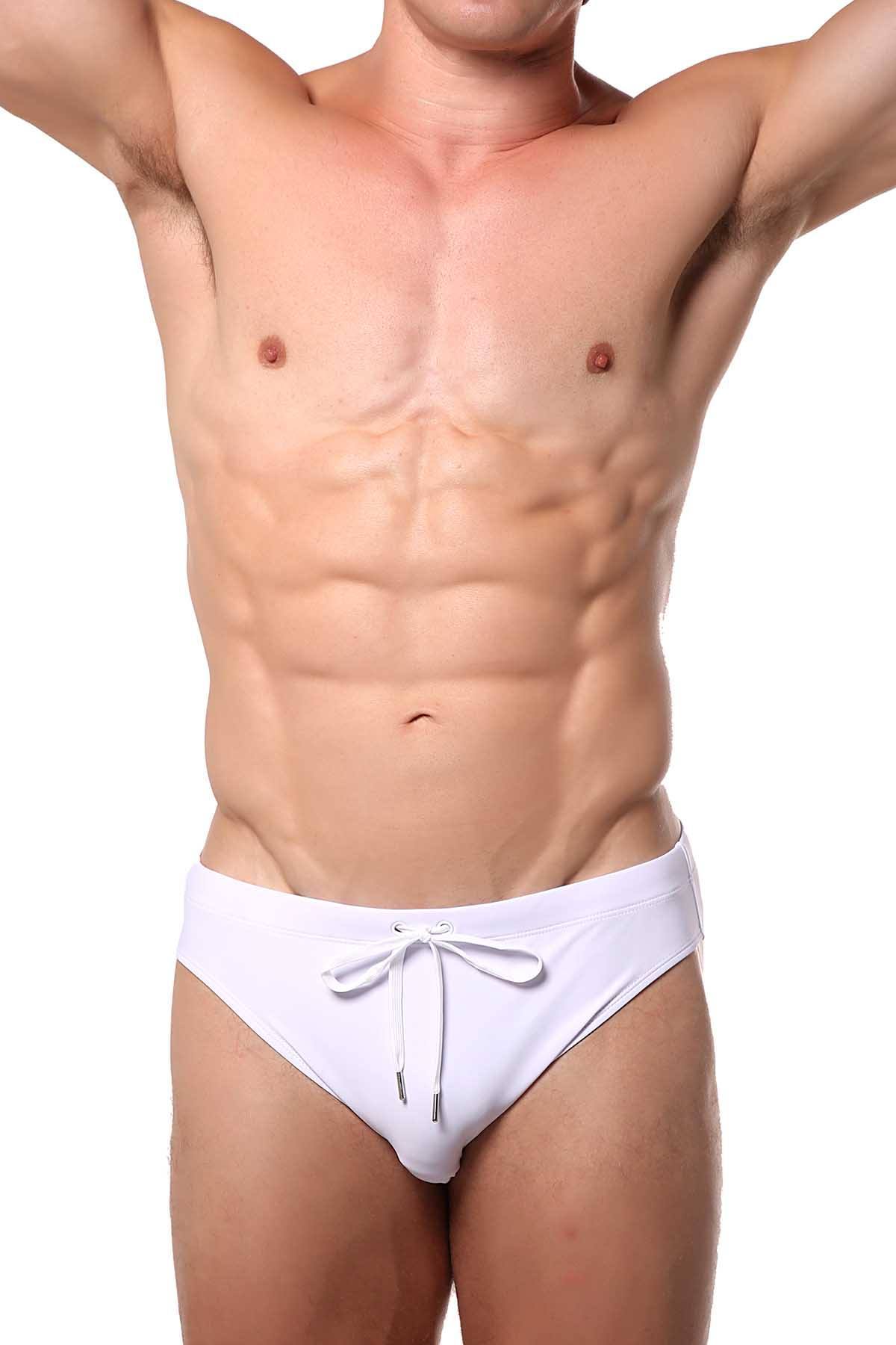 Pool Boy Print Swim Brief