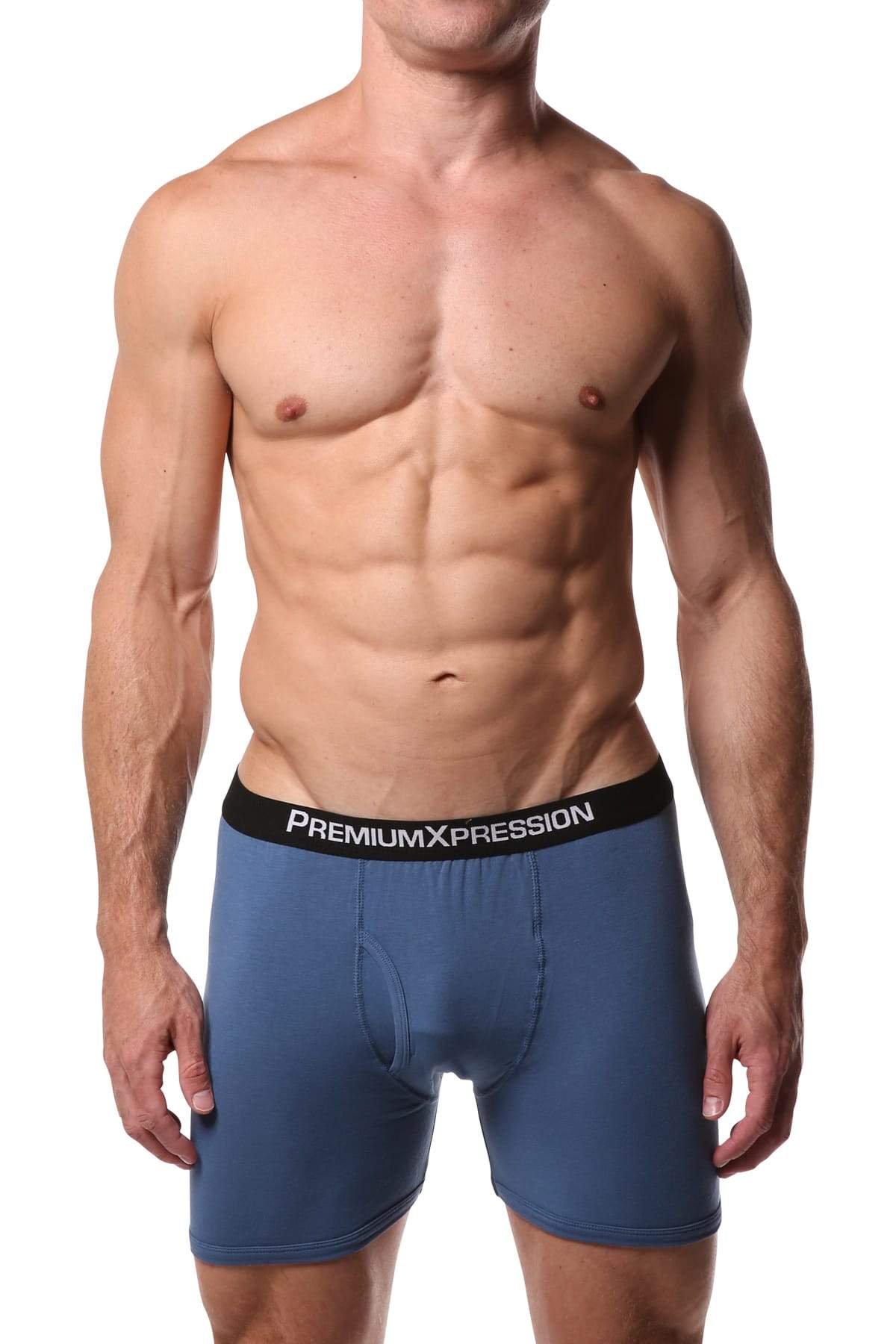 Premium Xpression Lake-Blue Boxer Brief