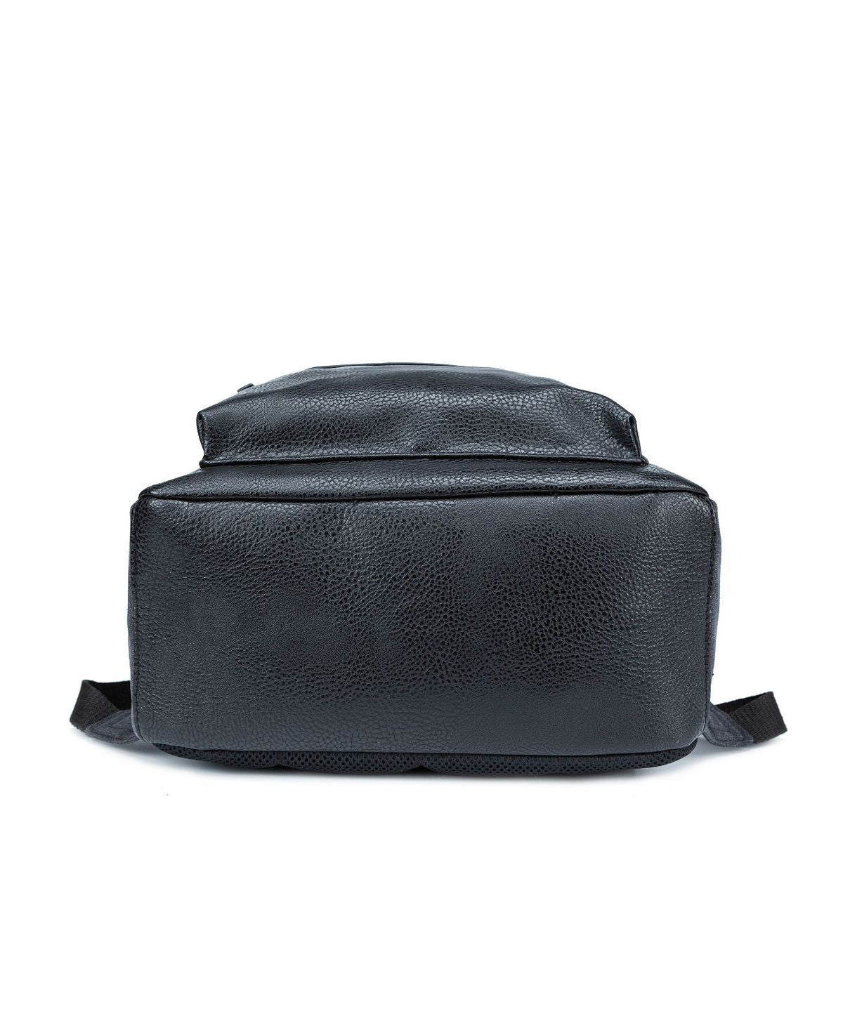 Px Canvas And Vegan Leather Backpack Black