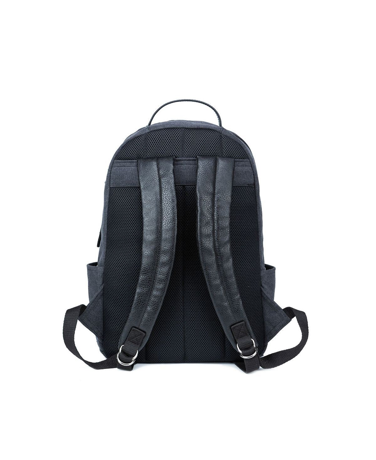 Px Canvas And Vegan Leather Backpack Black