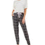 Roudelain Whisperluxe Printed Jogger Pajama Bottoms Brighton Plaid