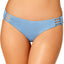 Roxy Softly Love 70's Bikini Bottom in Blue Shadow