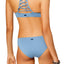 Roxy Softly Love 70's Bikini Bottom in Blue Shadow