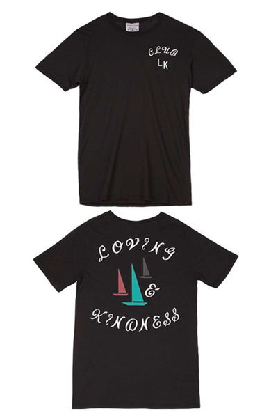 Rxmance Unisex Black Front/Back 'Club Love' Tee