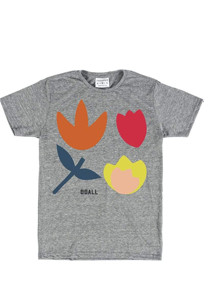 Rxmance Unisex Heather Grey 'Buds' Tee