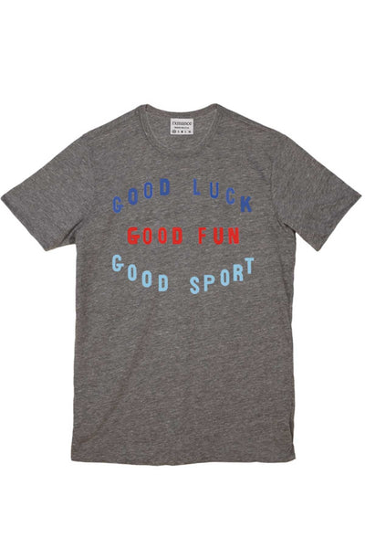 Rxmance Unisex Heather Grey 'Good Sport' Tee