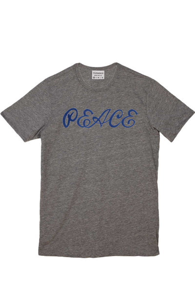 Rxmance Unisex Heather Grey 'Peace' Tee