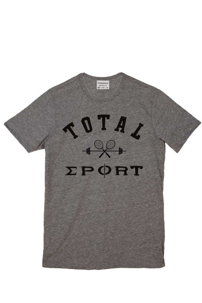 Rxmance Unisex Heather Grey 'Total Sport' Tee