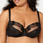 Sculptresse By Panache Nico Embroidered Tulle Balconette Bra 9811 Noir