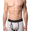 Skull & Bones White Tiny-Skull-Print Boxer Brief