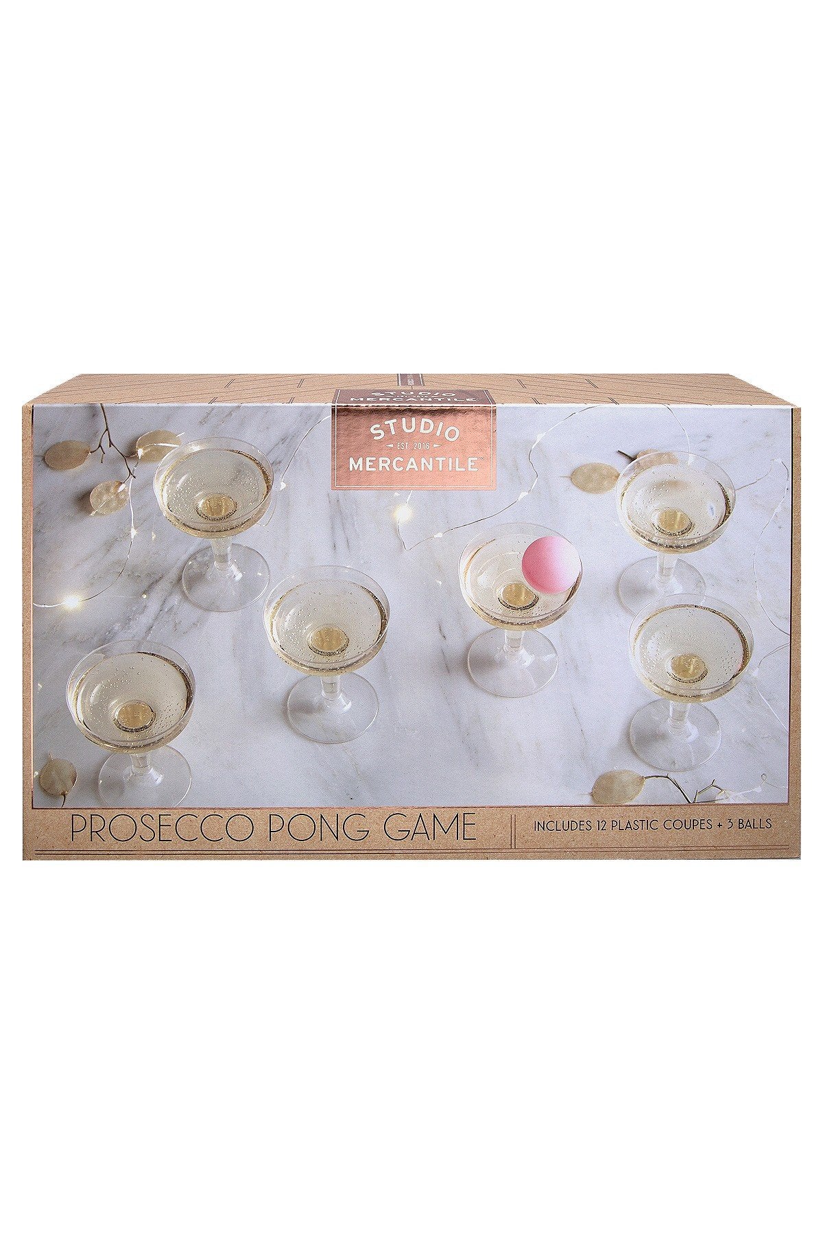 Studio Mercantile Prosecco Pong Game