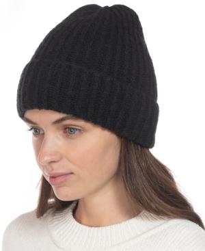 Style & Co Rib Solid Beanie Black