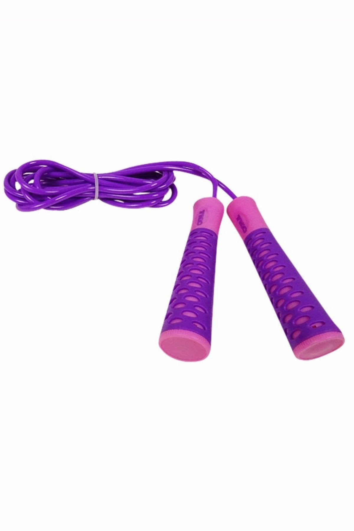 TKO Plum & Cherry Soft-Grip Jump Rope