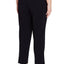 Tahari ASL PLUS Black Contemporary High-Rise Skinny Suit Pant