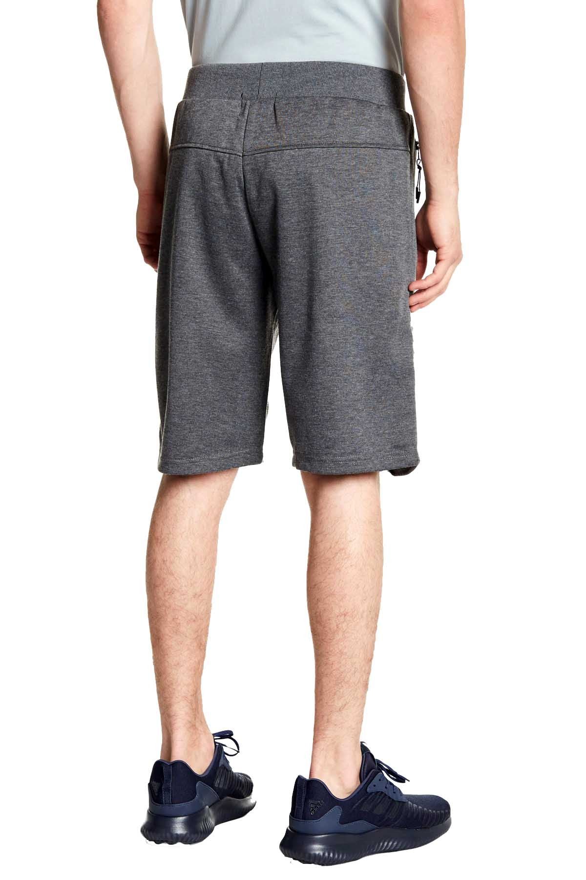 Tailored Recreation Premium Solid Dk.Grey Moto Fleece Short