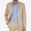 Tallia Slim-fit Knit Suit Jacket Cream