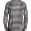 The Men's Store Check-print Classic Fit Shirt Gray Combo