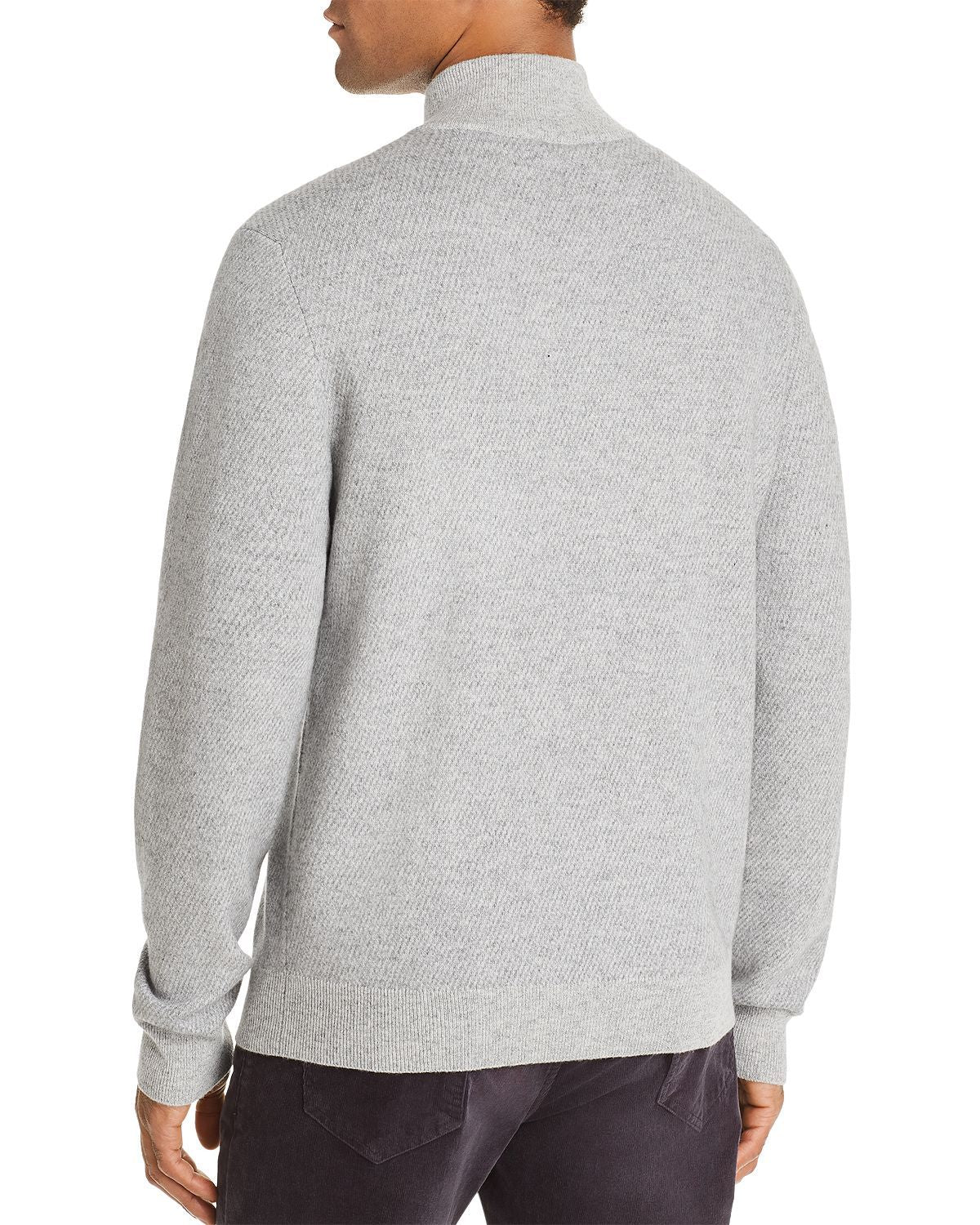 The Men's Store Marled Half-zip Sweater Gray Ivory