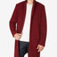 Tommy Hilfiger Addison Wool-blend Trim Fit Overcoat Red