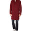 Tommy Hilfiger Addison Wool-blend Trim Fit Overcoat Red