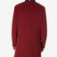 Tommy Hilfiger Addison Wool-blend Trim Fit Overcoat Red