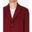 Tommy Hilfiger Addison Wool-blend Trim Fit Overcoat Red