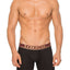 Unico Black/Brown Tobacco Boxer Brief