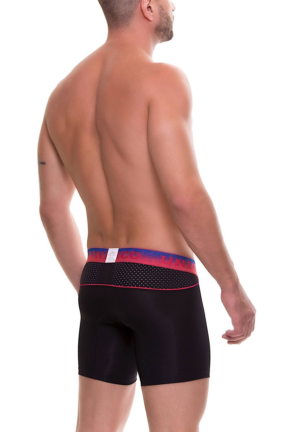 Unico Black/Red/Blue Happiness Boxer Brief